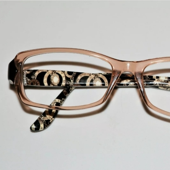 Bvlgari 4051-B eyeglass frames - transparent front, jeweled sides - Picture 6 of 6